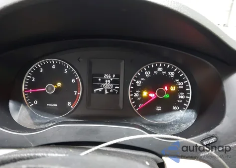 2012 Volkswagen Jetta 2.5L Se из США, поврежденный, VIN 3VWDP7AJ7CM321948